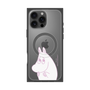 プレミアムスクエアケース with MagSafe［ MOOMIN - Fearful face ］
