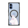 プレミアムスクエアケース with MagSafe［ MOOMIN - Fearful face ］