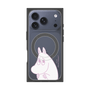 プレミアムスクエアケース with MagSafe［ MOOMIN - Fearful face ］