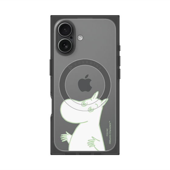 プレミアムスクエアケース with MagSafe［ MOOMIN - Sparkling face ］