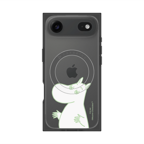 プレミアムスクエアケース with MagSafe［ MOOMIN - Sparkling face ］