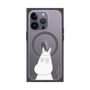 プレミアムスクエアケース with MagSafe［ MOOMIN - Troubled face ］