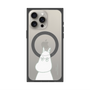 プレミアムスクエアケース with MagSafe［ MOOMIN - Troubled face ］