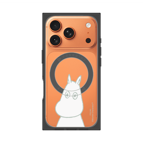 プレミアムスクエアケース with MagSafe［ MOOMIN - Troubled face ］