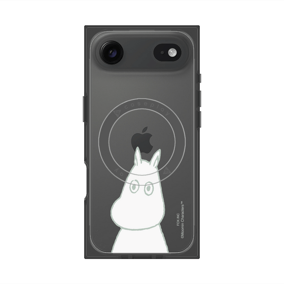 プレミアムスクエアケース with MagSafe［ MOOMIN - Troubled face ］