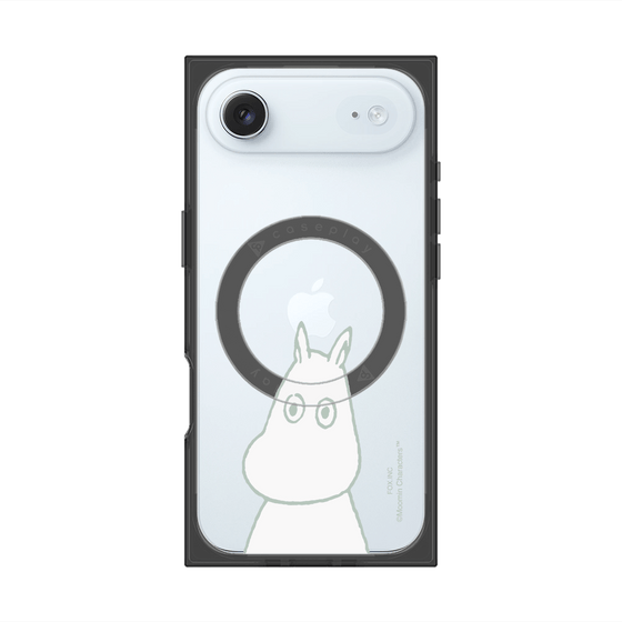 プレミアムスクエアケース with MagSafe［ MOOMIN - Troubled face ］