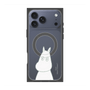 プレミアムスクエアケース with MagSafe［ MOOMIN - Troubled face ］