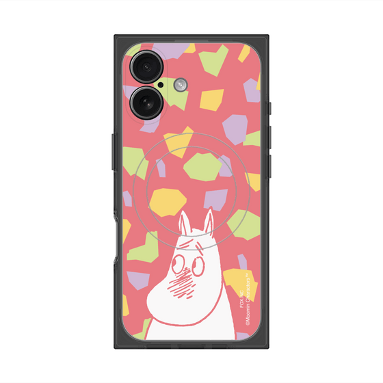 プレミアムスクエアケース with MagSafe［ MOOMIN - Blushing face - color ］