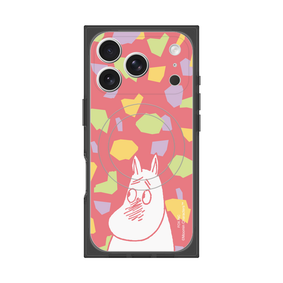 プレミアムスクエアケース with MagSafe［ MOOMIN - Blushing face - color ］