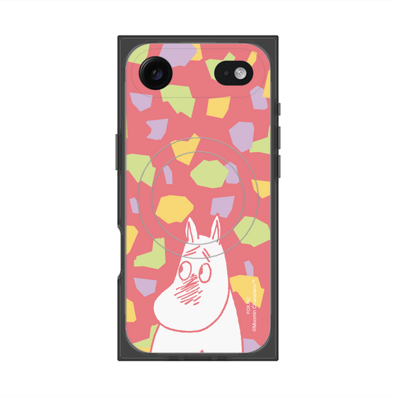 プレミアムスクエアケース with MagSafe［ MOOMIN - Blushing face - color ］