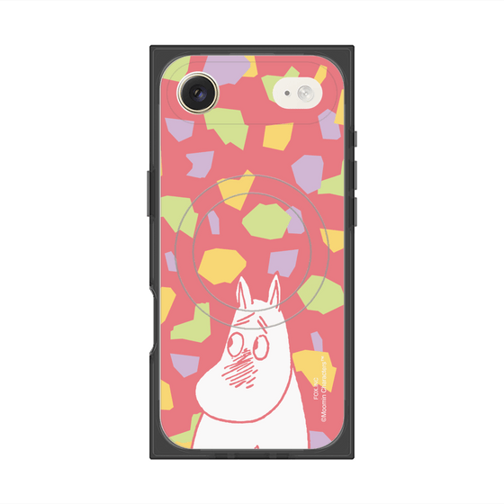 プレミアムスクエアケース with MagSafe［ MOOMIN - Blushing face - color ］
