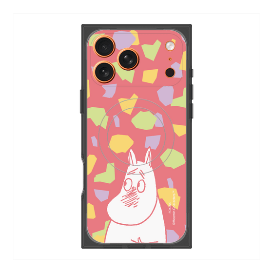 プレミアムスクエアケース with MagSafe［ MOOMIN - Blushing face - color ］