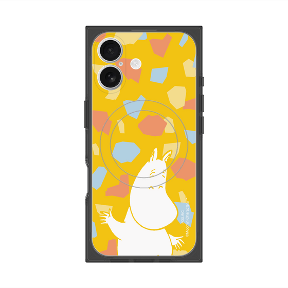 プレミアムスクエアケース with MagSafe［ MOOMIN - Happy face - color ］