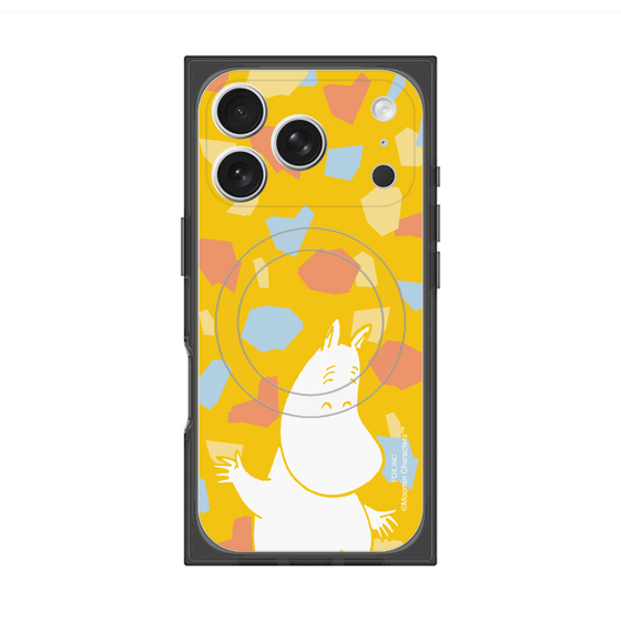 プレミアムスクエアケース with MagSafe［ MOOMIN - Happy face - color ］
