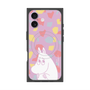 プレミアムスクエアケース with MagSafe［ MOOMIN - Fearful face - color ］