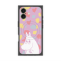 プレミアムスクエアケース with MagSafe［ MOOMIN - Fearful face - color ］