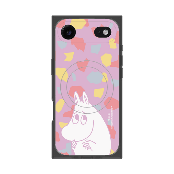 プレミアムスクエアケース with MagSafe［ MOOMIN - Fearful face - color ］