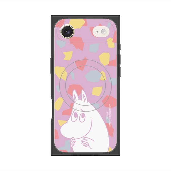 プレミアムスクエアケース with MagSafe［ MOOMIN - Fearful face - color ］