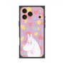 プレミアムスクエアケース with MagSafe［ MOOMIN - Fearful face - color ］
