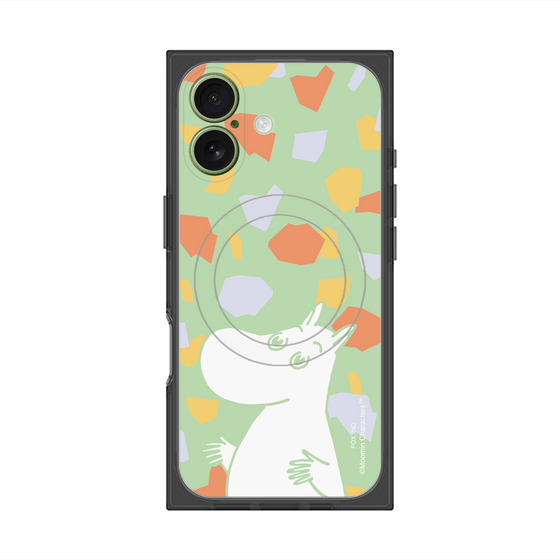 プレミアムスクエアケース with MagSafe［ MOOMIN - Sparkling face - color ］