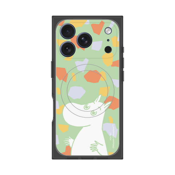 プレミアムスクエアケース with MagSafe［ MOOMIN - Sparkling face - color ］