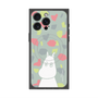 プレミアムスクエアケース with MagSafe［ MOOMIN - Troubled face - color ］