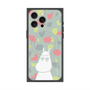 プレミアムスクエアケース with MagSafe［ MOOMIN - Troubled face - color ］