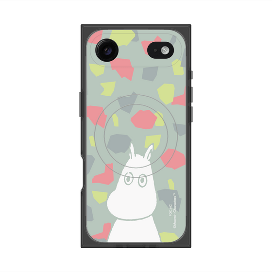 プレミアムスクエアケース with MagSafe［ MOOMIN - Troubled face - color ］