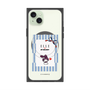 プレミアムスクエアケース with MagSafe［ ELLE×マイメロディ＆クロミ - トリコロールカラーグラフィック7 ］