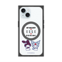 プレミアムスクエアケース with MagSafe［ ELLE×マイメロディ＆クロミ - トリコロールカラーグラフィック8 ］