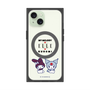 プレミアムスクエアケース with MagSafe［ ELLE×マイメロディ＆クロミ - トリコロールカラーグラフィック8 ］