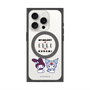 プレミアムスクエアケース with MagSafe［ ELLE×マイメロディ＆クロミ - トリコロールカラーグラフィック8 ］