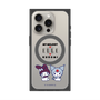 プレミアムスクエアケース with MagSafe［ ELLE×マイメロディ＆クロミ - トリコロールカラーグラフィック8 ］