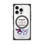 プレミアムスクエアケース with MagSafe［ ELLE×マイメロディ＆クロミ - トリコロールカラーグラフィック8 ］
