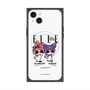 プレミアムスクエアケース with MagSafe［ ELLE×マイメロディ＆クロミ - 表紙風 ］