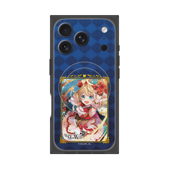 プレミアムスクエアケース with MagSafe［ クイズRPG 魔法使いと黒猫のウィズ - アリエッタ ］