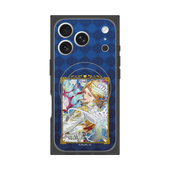 プレミアムスクエアケース with MagSafe［ クイズRPG 魔法使いと黒猫のウィズ - ディオニソスⅫ ］