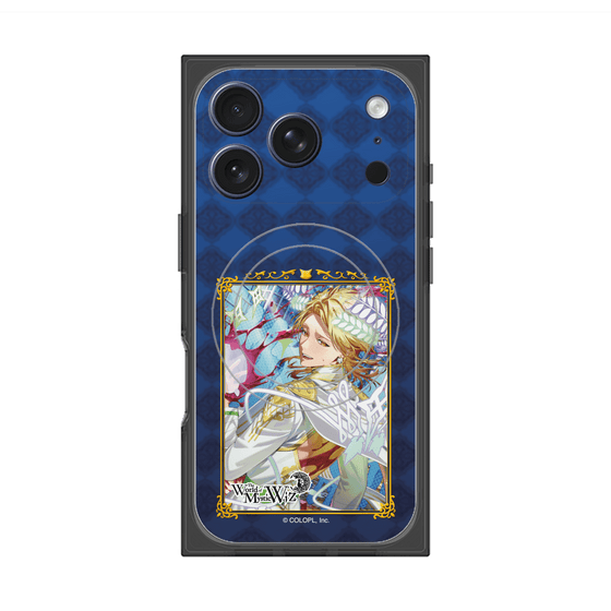 プレミアムスクエアケース with MagSafe［ クイズRPG 魔法使いと黒猫のウィズ - ディオニソスⅫ ］