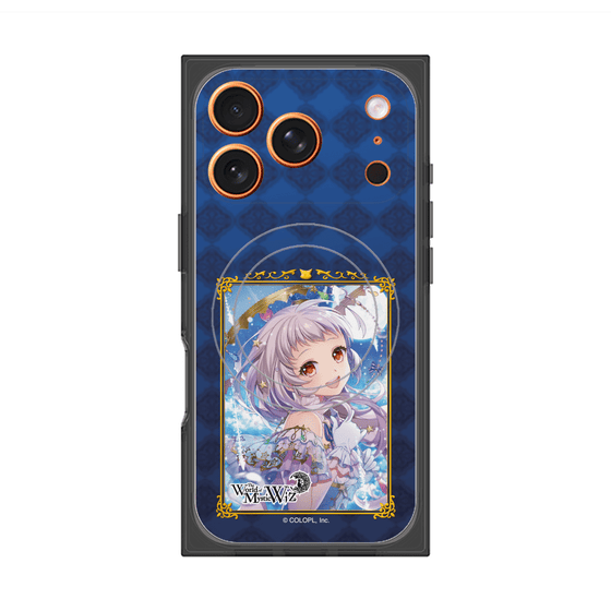 プレミアムスクエアケース with MagSafe［ クイズRPG 魔法使いと黒猫のウィズ - クレティア ］