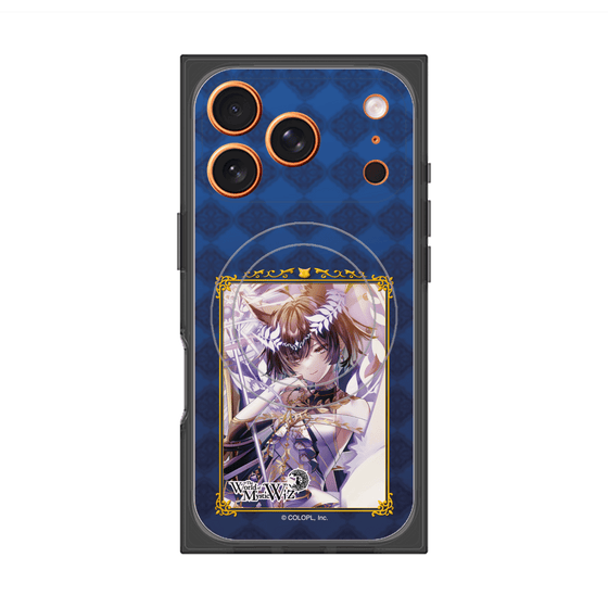 プレミアムスクエアケース with MagSafe［ クイズRPG 魔法使いと黒猫のウィズ - ハデスIV ］