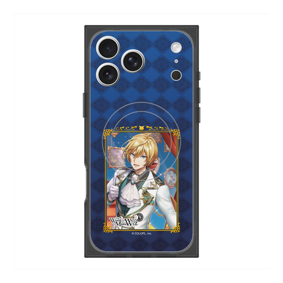 プレミアムスクエアケース with MagSafe［ クイズRPG 魔法使いと黒猫のウィズ - エターナル・ロア ］