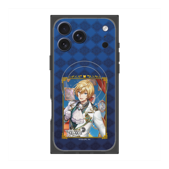 プレミアムスクエアケース with MagSafe［ クイズRPG 魔法使いと黒猫のウィズ - エターナル・ロア ］
