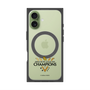 プレミアムスクエアケース with MagSafe［ 福岡ソフトバンクホークス - PERSOL PACIFIC LEAGUE 2025 CHAMOIONS ロゴ - クリア ］