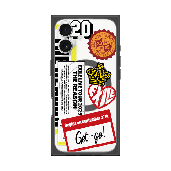 プレミアムスクエアケース with MagSafe［ EXILE LIVE TOUR 2025 "THE REASON" - ステッカー ］