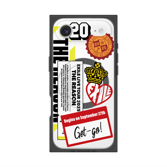 プレミアムスクエアケース with MagSafe［ EXILE LIVE TOUR 2025 "THE REASON" - ステッカー ］