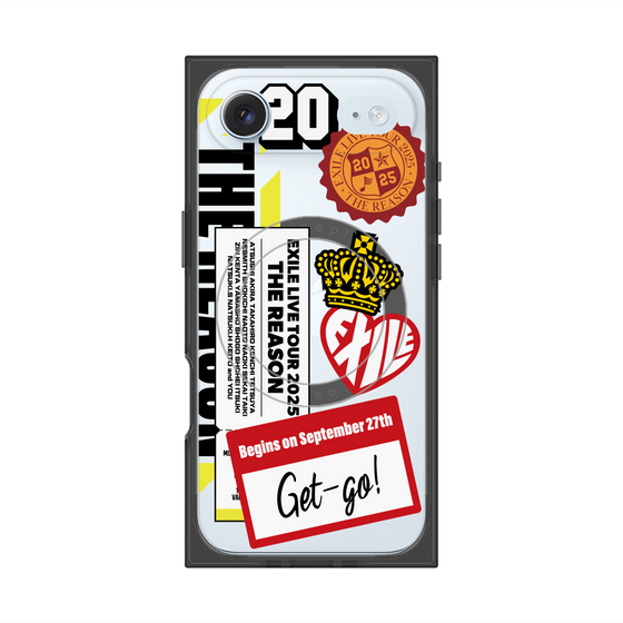 プレミアムスクエアケース with MagSafe［ EXILE LIVE TOUR 2025 "THE REASON" - ステッカー ］