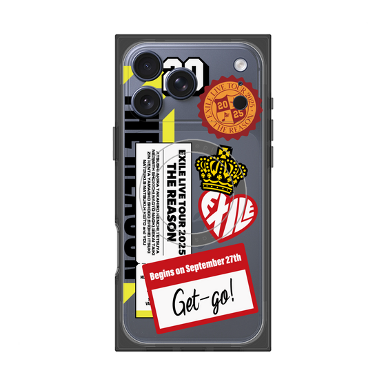 プレミアムスクエアケース with MagSafe［ EXILE LIVE TOUR 2025 "THE REASON" - ステッカー ］