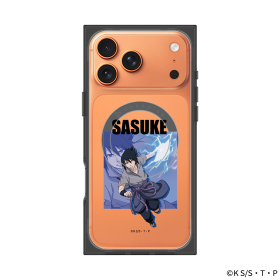 プレミアムスクエアケース with MagSafe［ NARUTO -ナルト- 疾風伝 - うちはサスケ ］