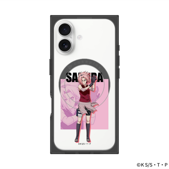 プレミアムスクエアケース with MagSafe［ NARUTO-ナルト- 疾風伝 - 春野サクラ ］