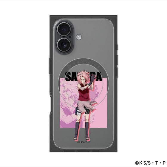 プレミアムスクエアケース with MagSafe［ NARUTO -ナルト- 疾風伝 - 春野サクラ ］